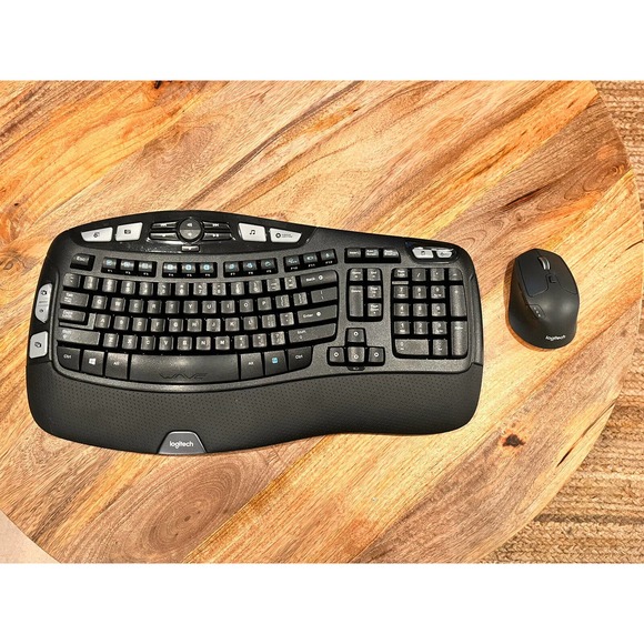 Wireless Mouse And Keyboard Logitech K350 And Logitech M270 No Unifying Usb - Picture 1 of 6